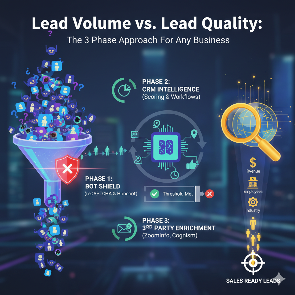 Lead Volume vs. Lead Quality: The 3-Phase Approach To Scale Any Business