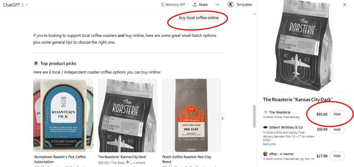 How to Tell If Your Online Store Is Indexed in ChatGPT Shopping Results