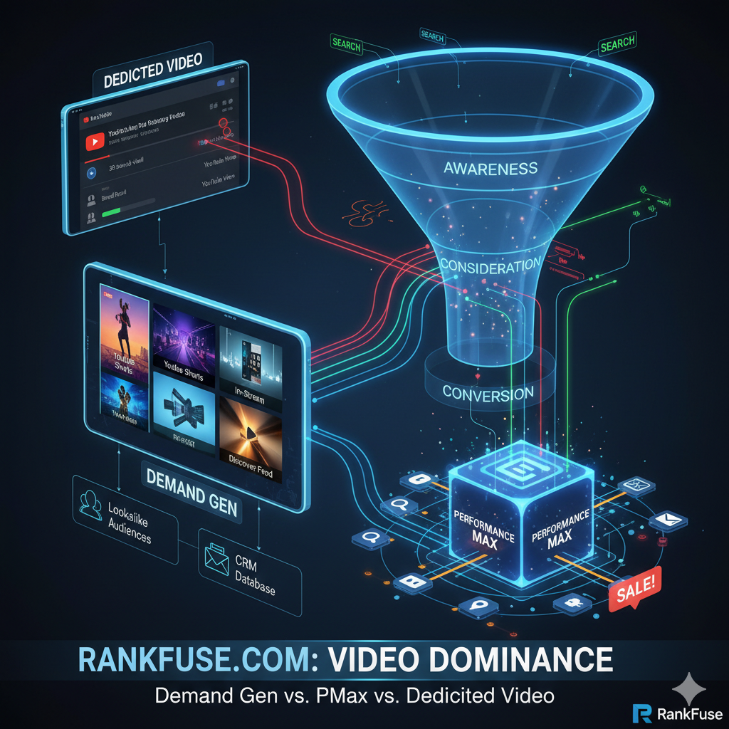Google Ads Video Dominance: How to Choose Between Demand Gen, PMax, and Dedicated Video Campaigns